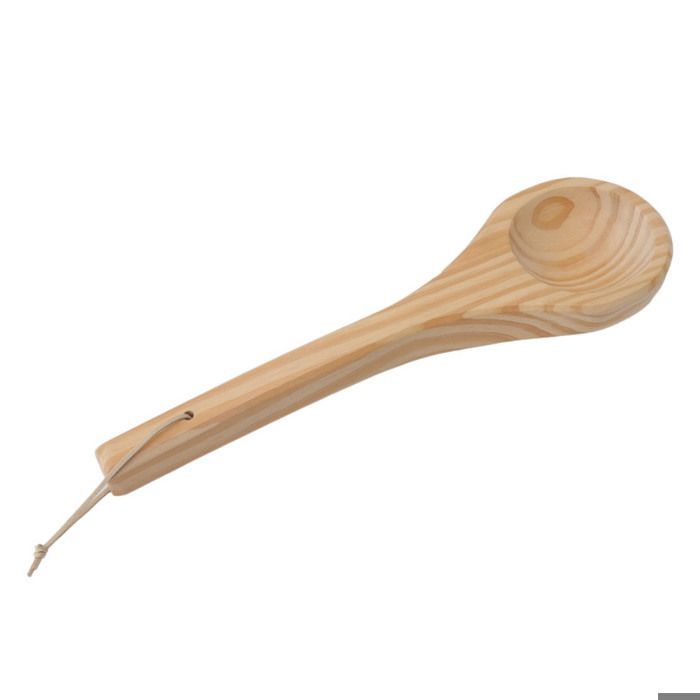 Cubo de madera de 4 litros y cucharón para sauna, accesorios con revestimiento de plástico para spa, piscina y bañera de hidromasaje.