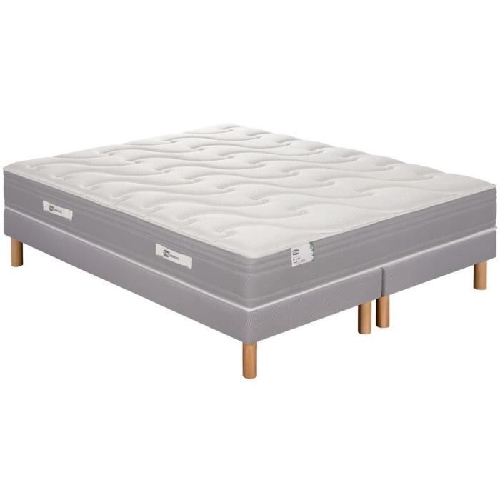 SIMMONS - Ensemble Matelas Ressorts SW4 + Sommier SW - 140x190 cm - Matelas à ressorts ensachés