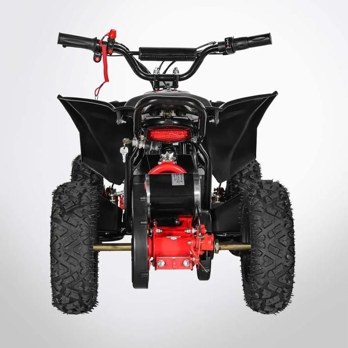 Quad de bolsillo TIRAX de 800 W - Mini quad eléctrico de 800 W para niños - Rojo