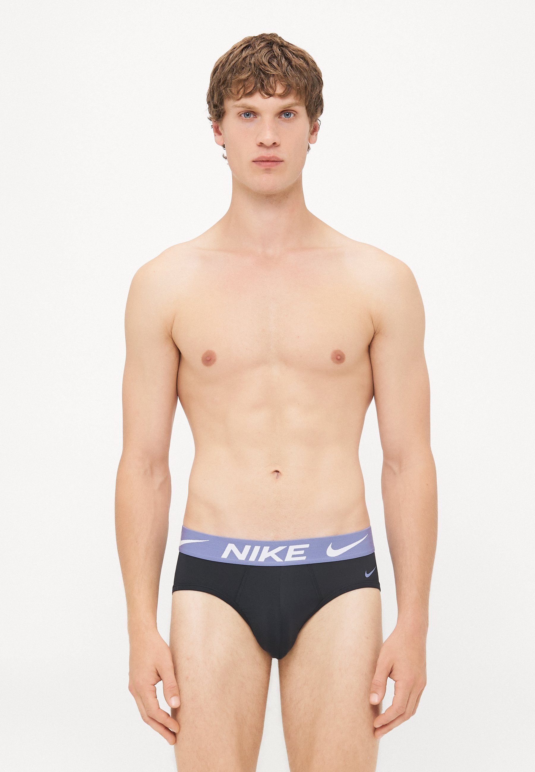 Nike Underwear HIP BRIEF 3-PACK - Slips - zwart rood/zwart donkerrood/zwart indigo