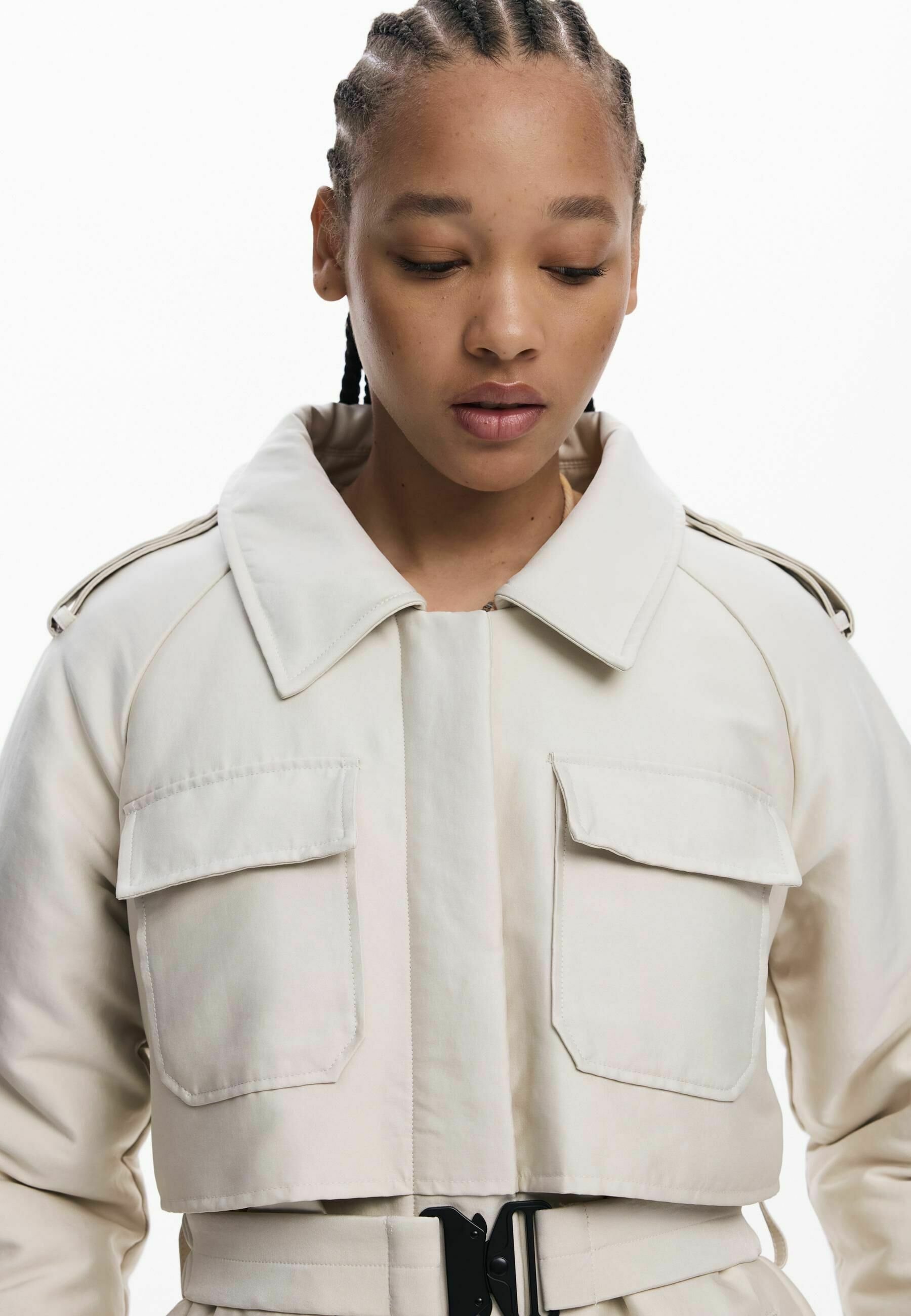 Trench Desigual - bianco