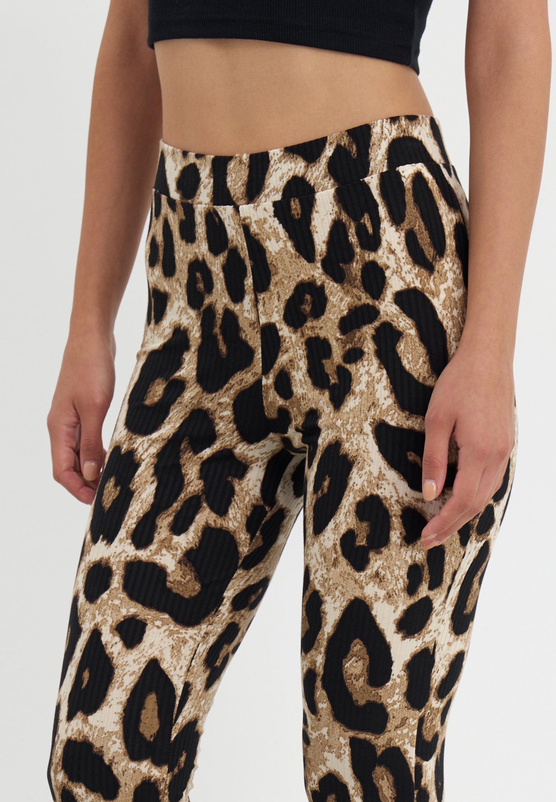 Even&Odd Leggings - Bukse - brun