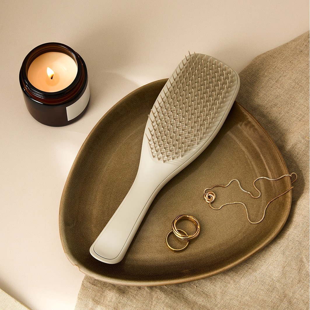 Tangle Teezer Detangler Matte matu suka - Pumice Grey - 1 gab.