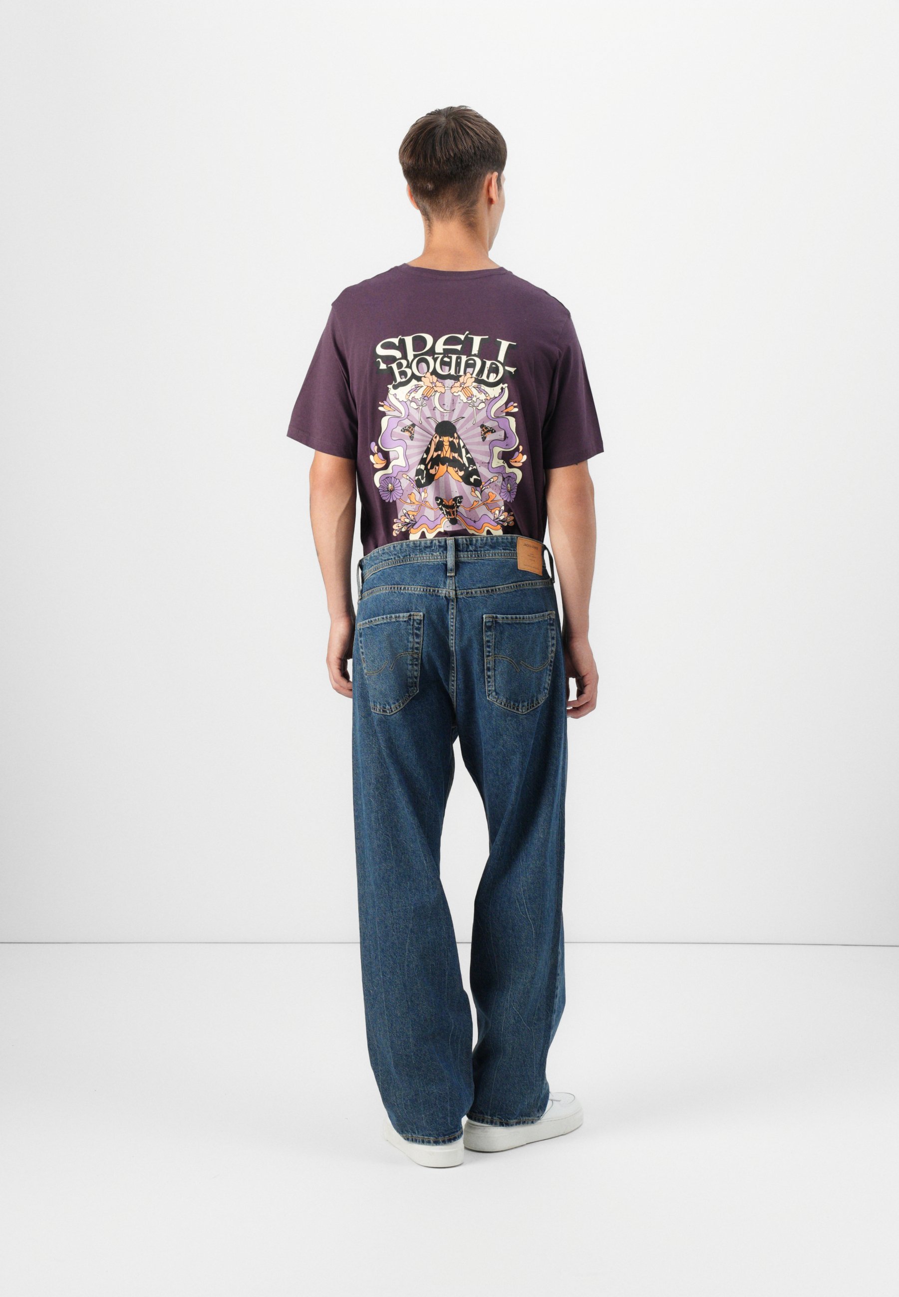 Jack & Jones JJIALEX JJORIGINAL - Jeans larghi - denim blu