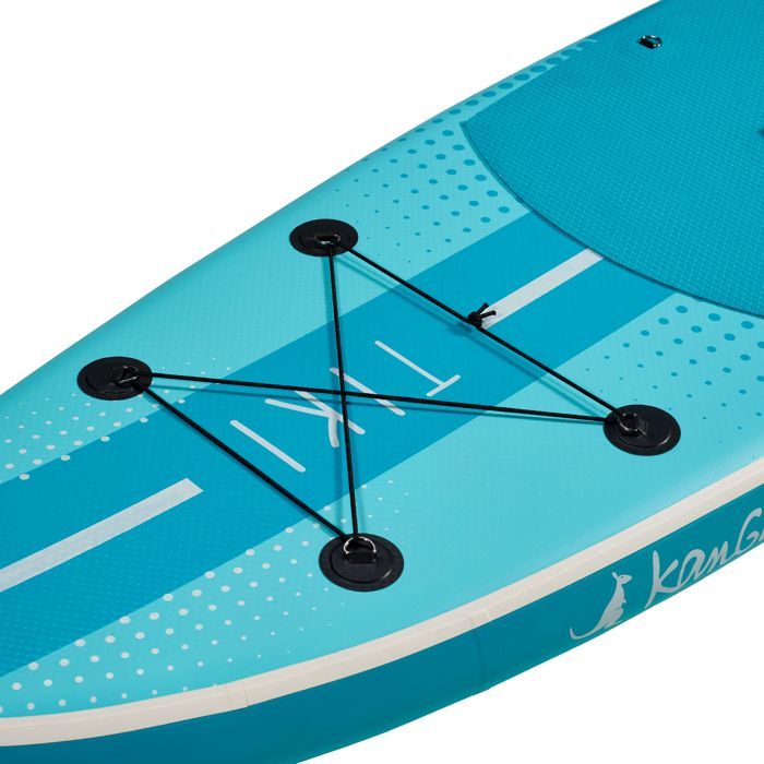 Kangui - Stand up Paddle 305cm SUP gonflable + pagaie + sac à dos + pompe haute pression + leash + kit de réparation - TIKI