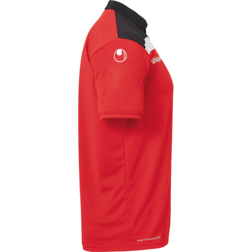  Offense 23 Poloshirt Rood/zwart/wit Uhlsport