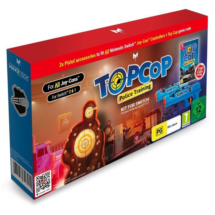 Top Cop Police Training Kit - Nintendo Switch Game - Code in a Box
