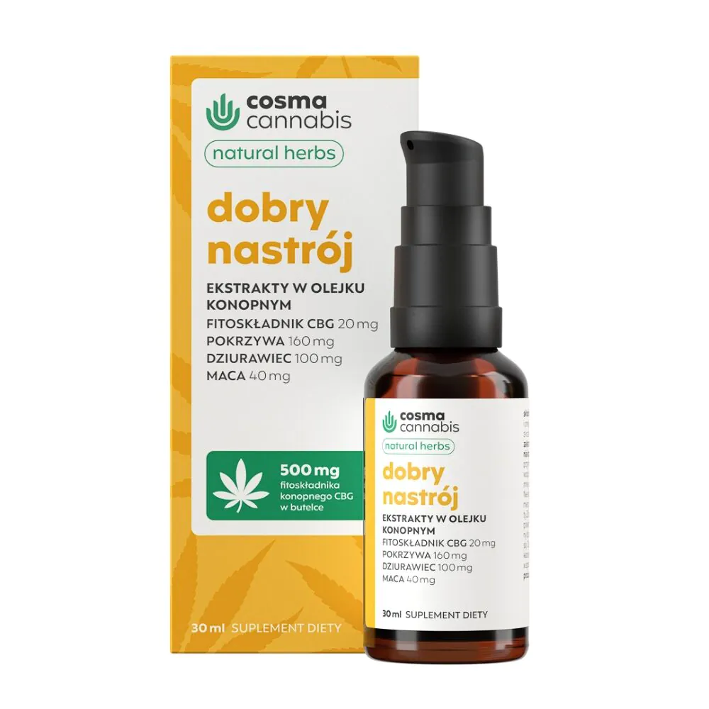 Cosma Cannabis Dobry Nastrój Olejek