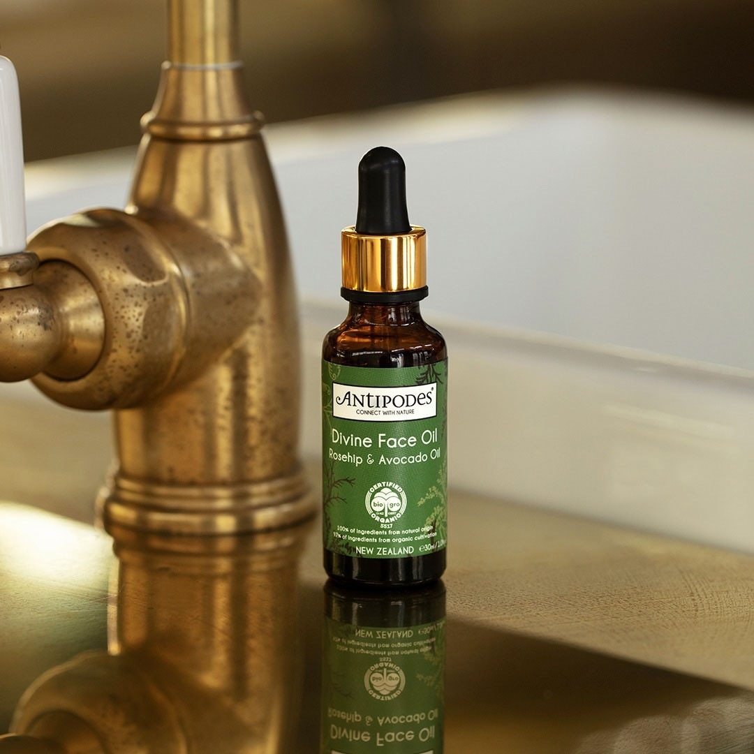 Antipodes Divine Huile Visage Rose Sauvage & Avocat