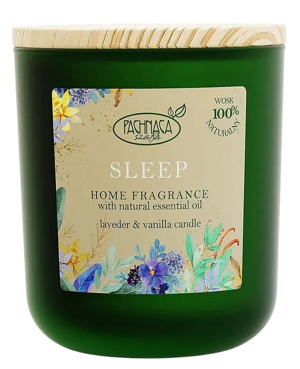 Pachnąca Szafa Sleep Lavender & Vanilla Świeca zapachowa (100% wosk sojowy)