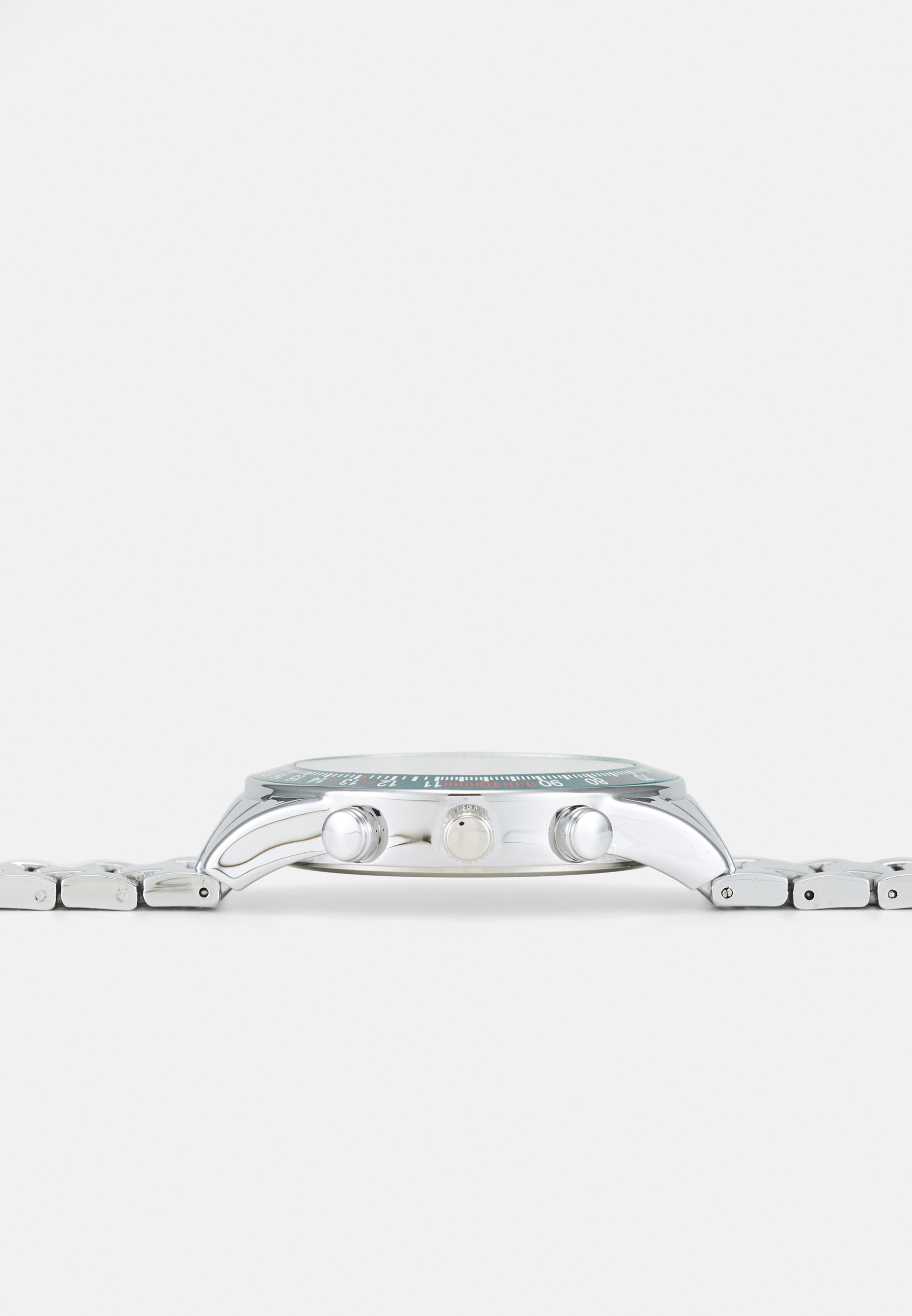 Pier One SET - Halsketting - zilverkleurig/groen