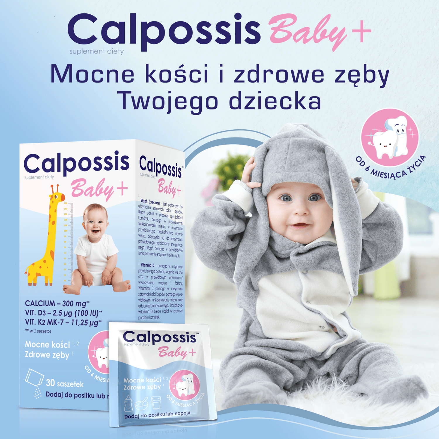 Komplet prve pomoči za dojenčke Calposis +