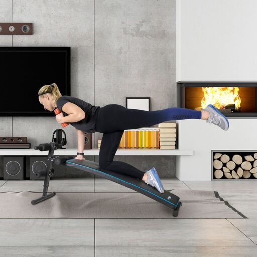 Banco De Musculación Apollon Multifunción Con Inclinación Y Altura Ajustable Sparraw Fitness
