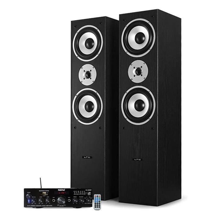 Home cinéma Evidence Acoustics Hifi/Home-Cinéma 1000W + Ampli stéréo 2x50W Ecran LCD - USB MP3 SD Bluetooth - FM