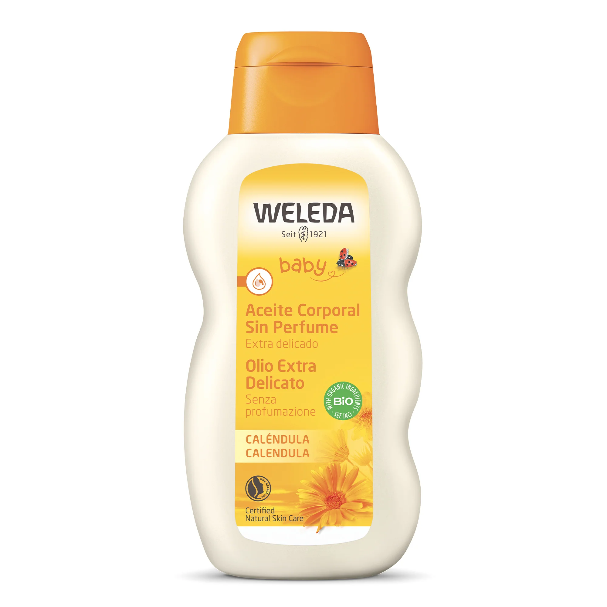 Mamma & Bambino Baby - Olio Extra Delicato CALENDULA - Trattamento Bebè, Prodotti per Bambini, Olio Bagno