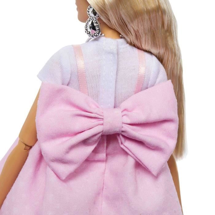 Barbie-Deluxe Style-Poupée Barbie Blonde À Robe Rose Pastel - 4ans+ - HYV27