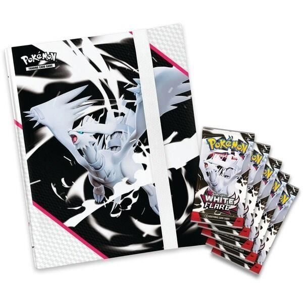 Colección de carpetas Pokémon escarlata y morada – Llama blanca