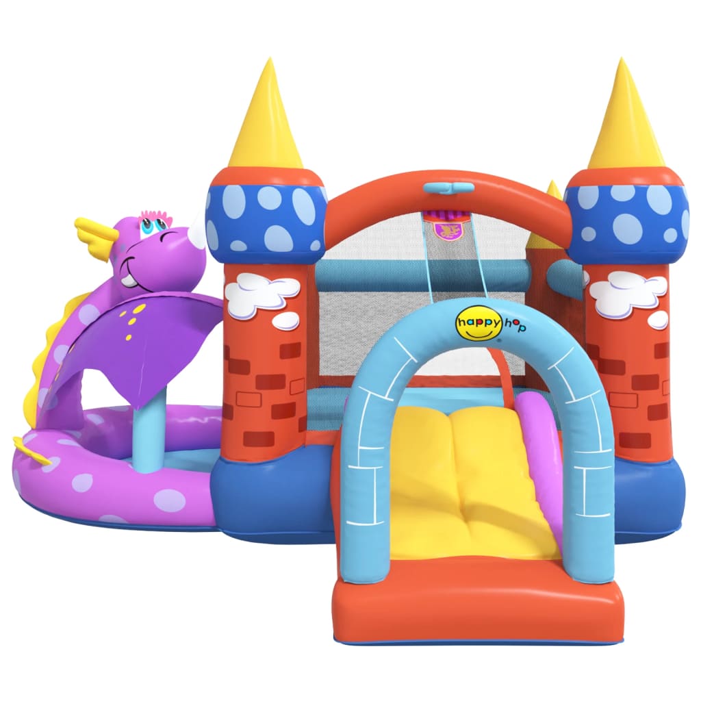  Aufblasbares Castillo Happy Hop Dragon 350 x 346 x 240 cm