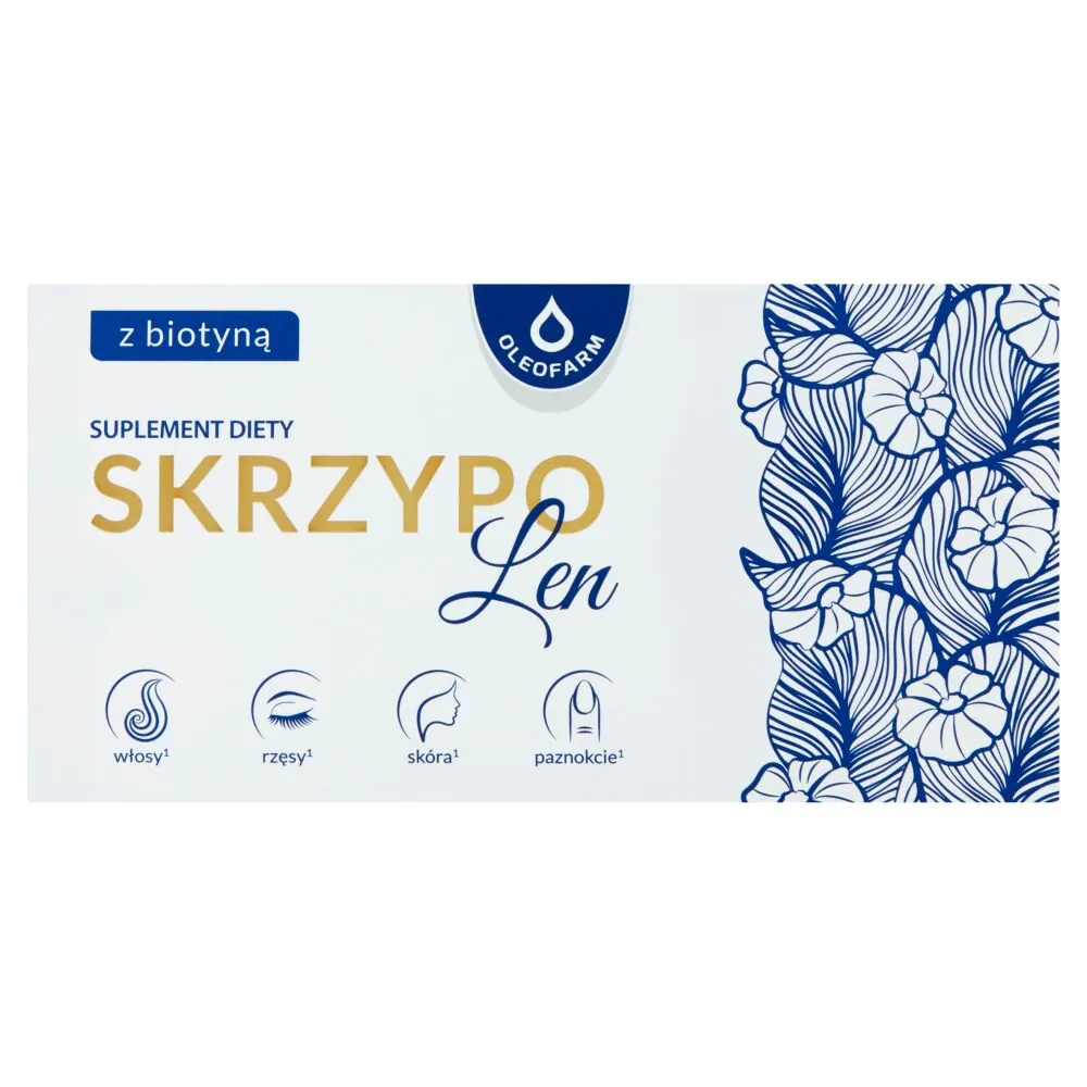 Skrzypolen, Suplement diety na włosy, skórę i paznokcie, Kapsułki