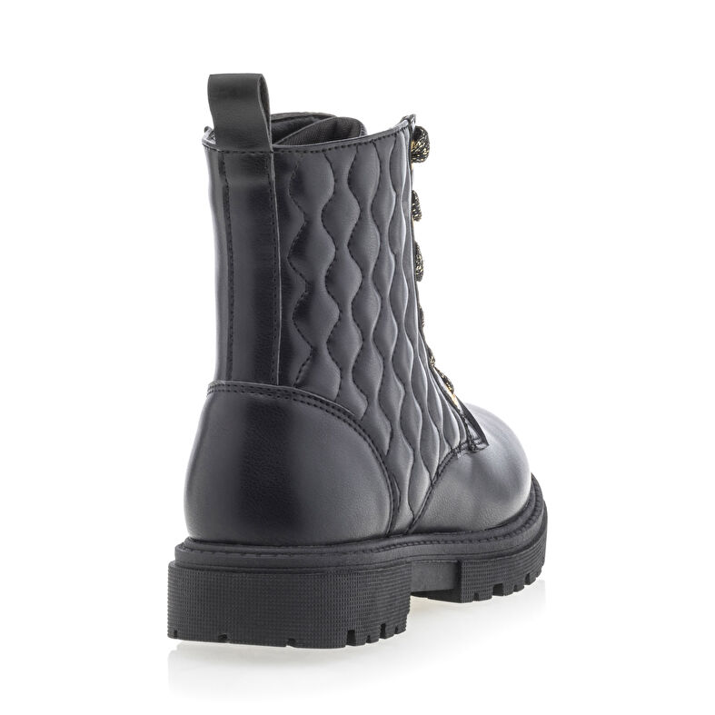 Czarne dziewczęce buty/botki