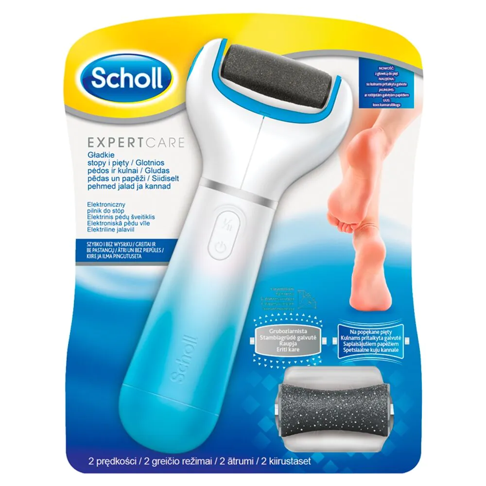 Scholl Velvet Smooth Elektroniczny pilnik do stóp