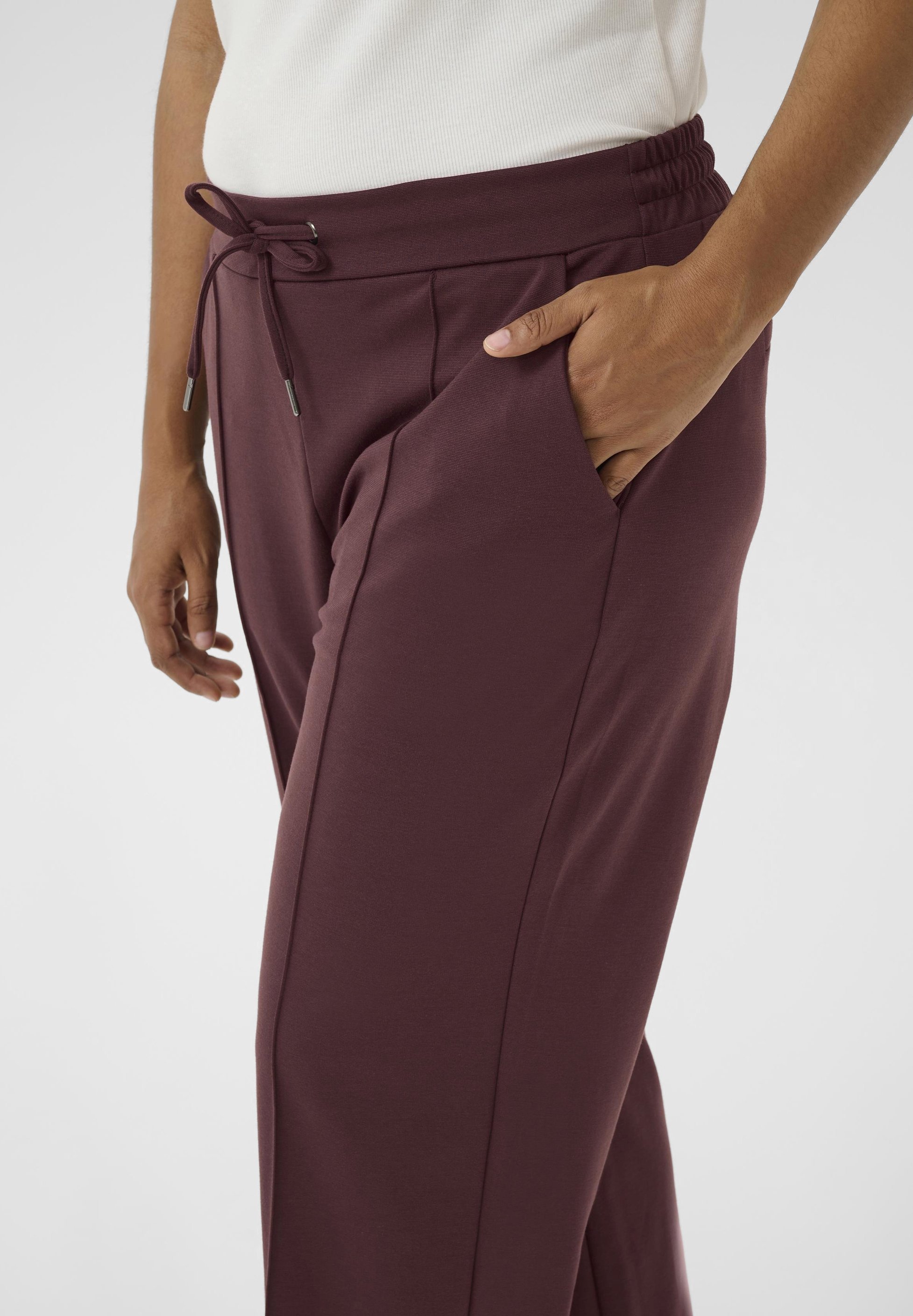 Kaffe Curve JENNA - Trainingsbroek - fudge