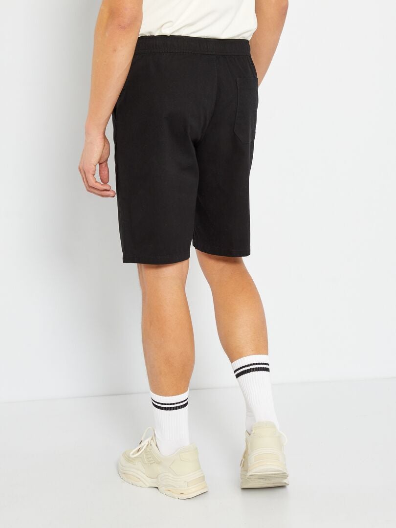 Bermuda chino reta - Preta