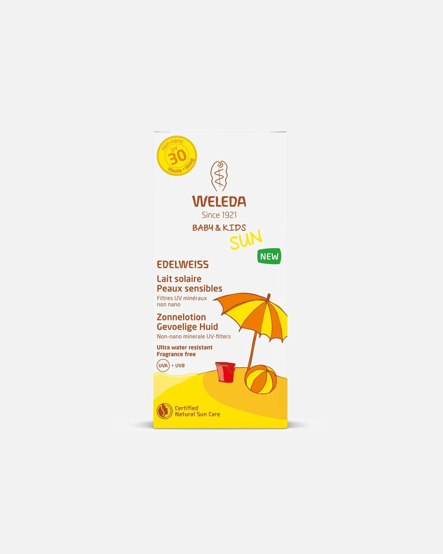 Weleda Edelweiss Sun Balm losjon za sončenje za občutljivo kožo SPF 30 - 150 ml