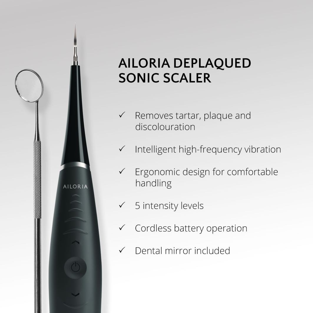 Ailoria Dental Cleaner Deplauqed Schall-Zahn Cleaner - 1 Stück