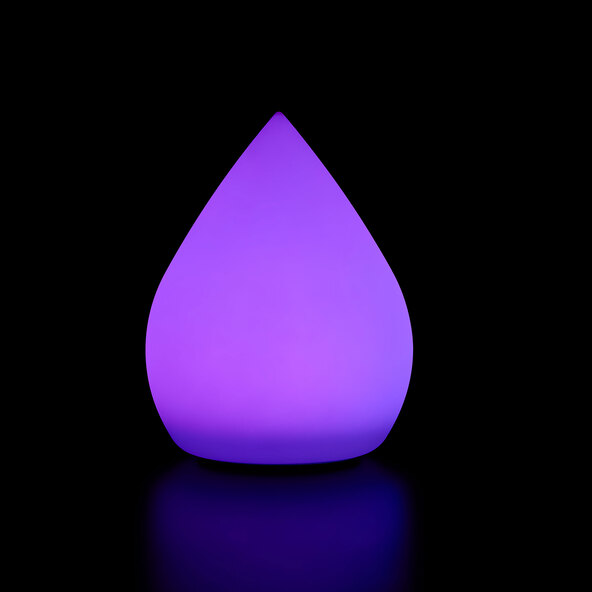 Solcellsdriven LED-trädgårdsbelysning LK07-3, Ø 30 cm
