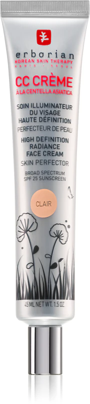 Erborian CC Crème Centella Asiatica CC-Creme gleicht den Hautton aus, Lichtschutzfaktor 30