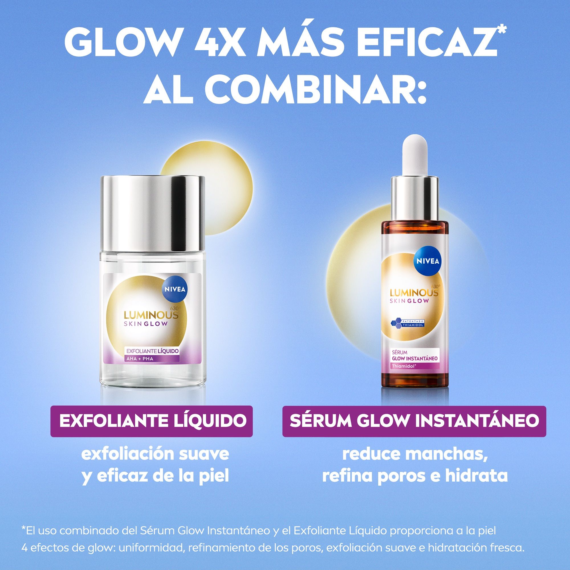 Luminous630 tūlītējas mirdzuma serums