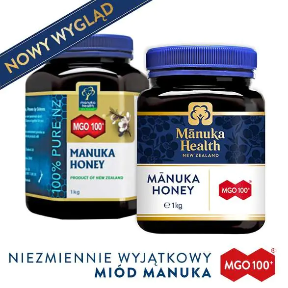 Miód Nektarowy Manuka MGO 100+ 1000 g