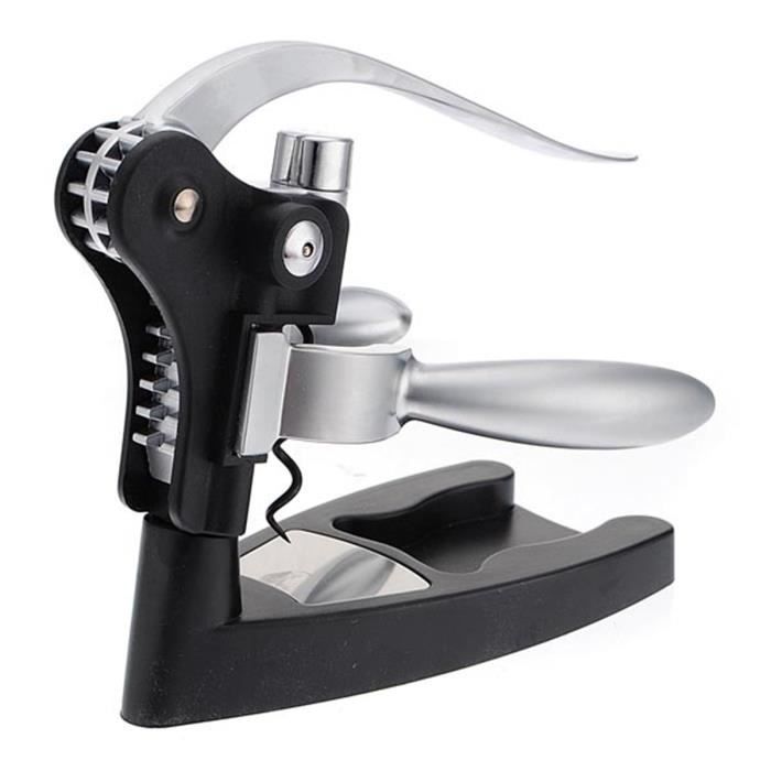 Tire Bouchon - Métal - Ouvre Bouteille - Ergonomique - 4 pièces - Cadeau Noël