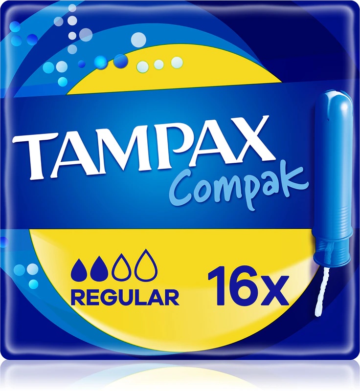Tampax Compak tamponi z običajnim aplikatorjem