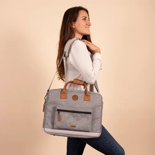 Cabaia Sac ordinateur New York gris foncé