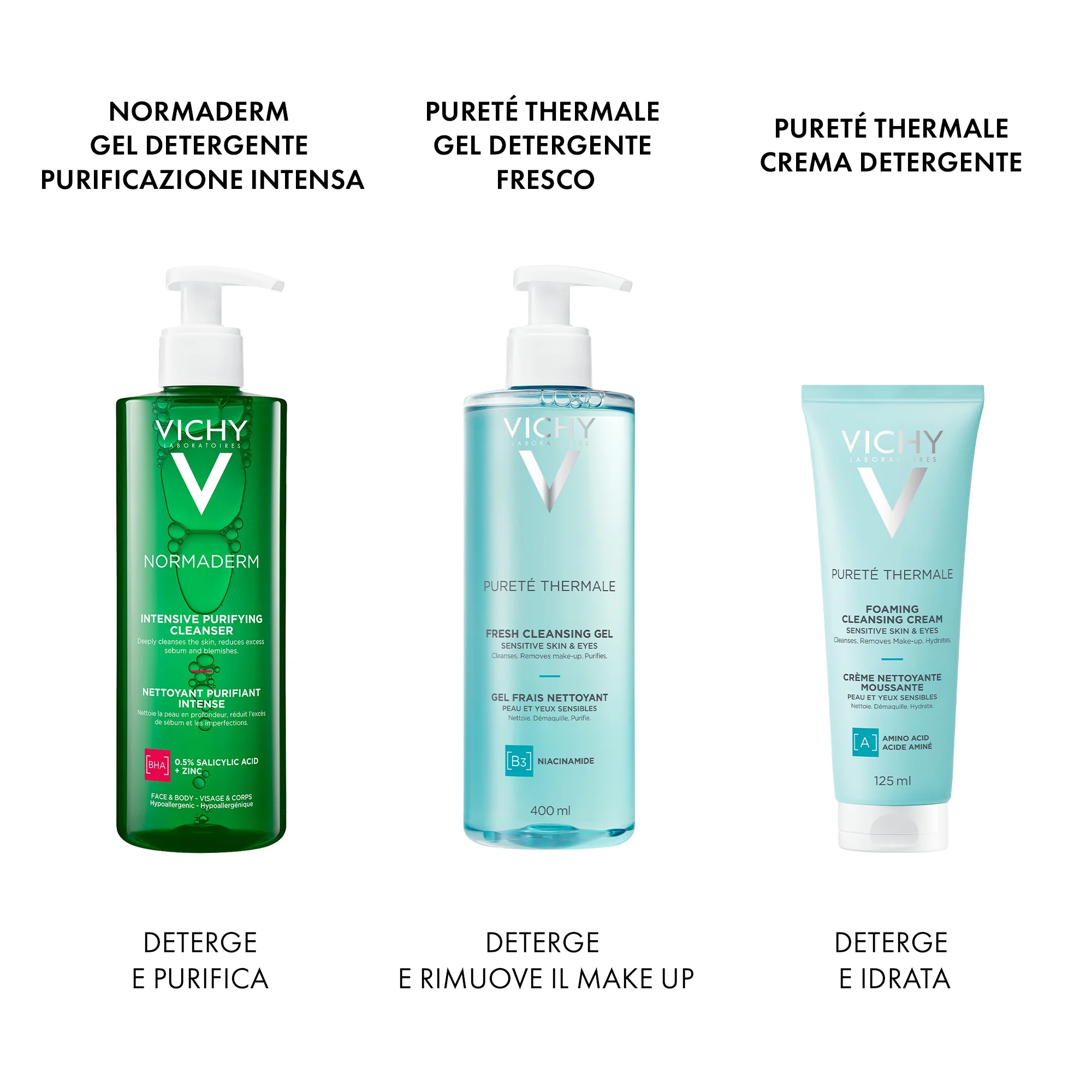 VICHY Vichy Normaderm Phytosolution näopuhastusgeel 400 ml