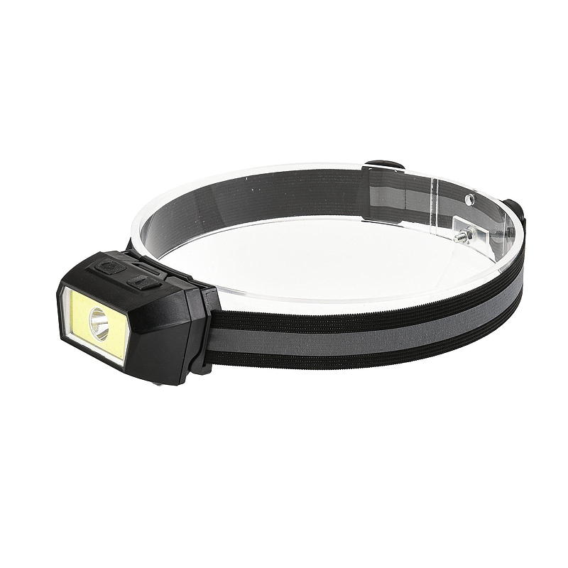Energisparende LED-hodelykt på 300 lumen