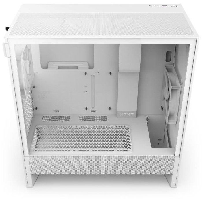 Case mid-tower ATX compatto - NZXT - CC-H52FW-01 - H5 Flow - Bianco