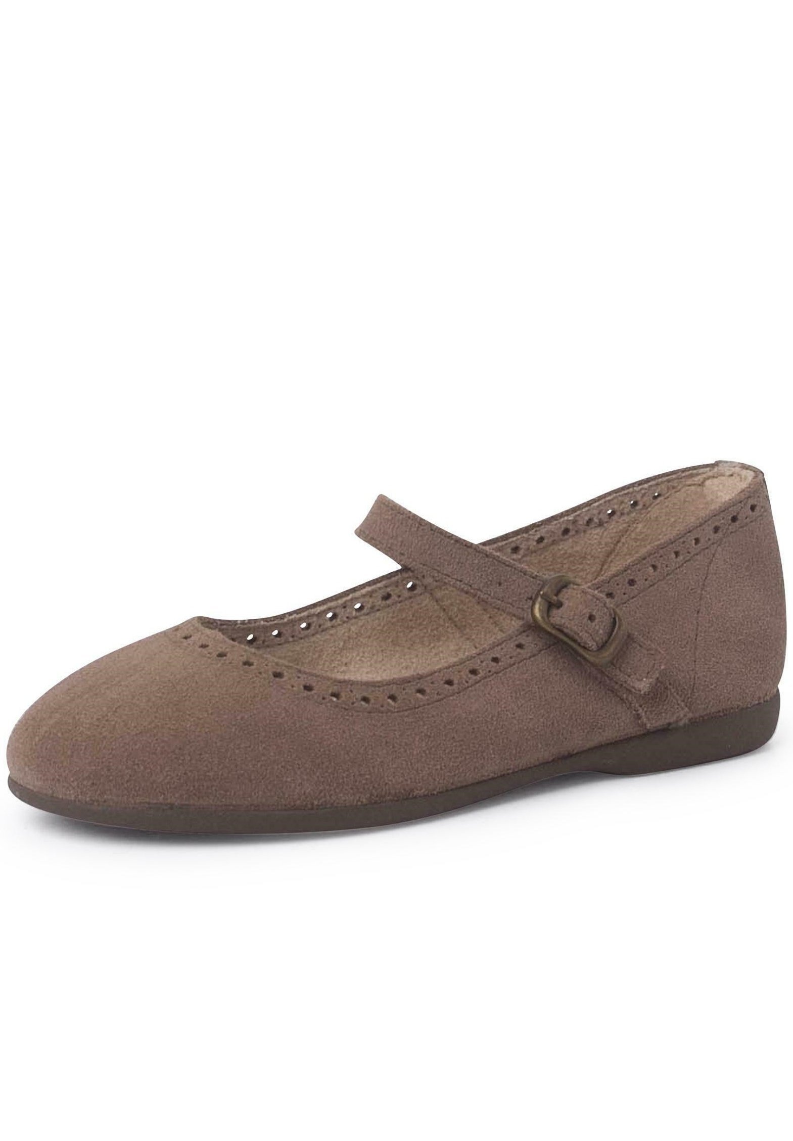 Pisamonas FINE BISSENKLEBE UND PERFORATION - Babyschuhe - taupe