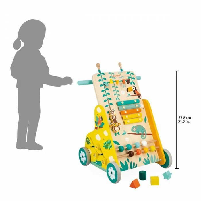 Carrello da passeggio multi-attività Tropik