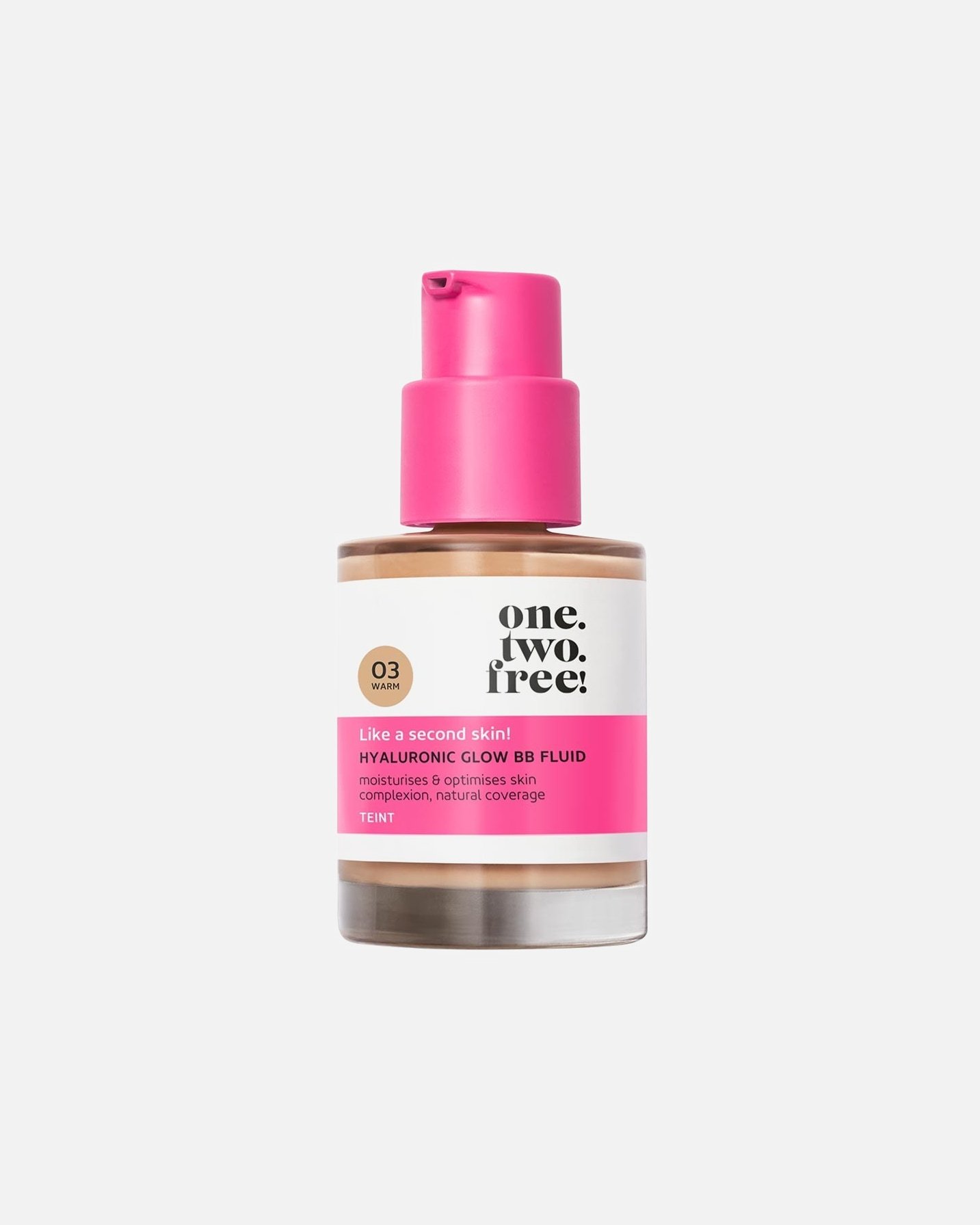 one.twofree! BB krém Hyalurónový rozjasňujúci BB fluid – 30 ml