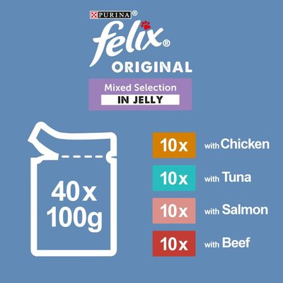 Felix Original -pussit 40 x 100 g