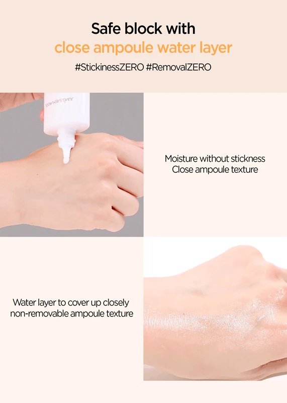 JUNG SAEM MOOL Masterclass Ampoule Sun SPF 50+ mitrinošs serums ar izgaismojošu efektu