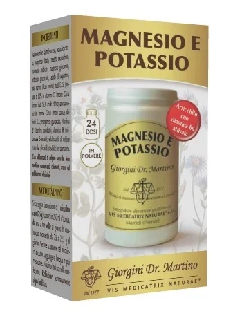 DR. GIORGINI magnésium et potassium en poudre 180 g