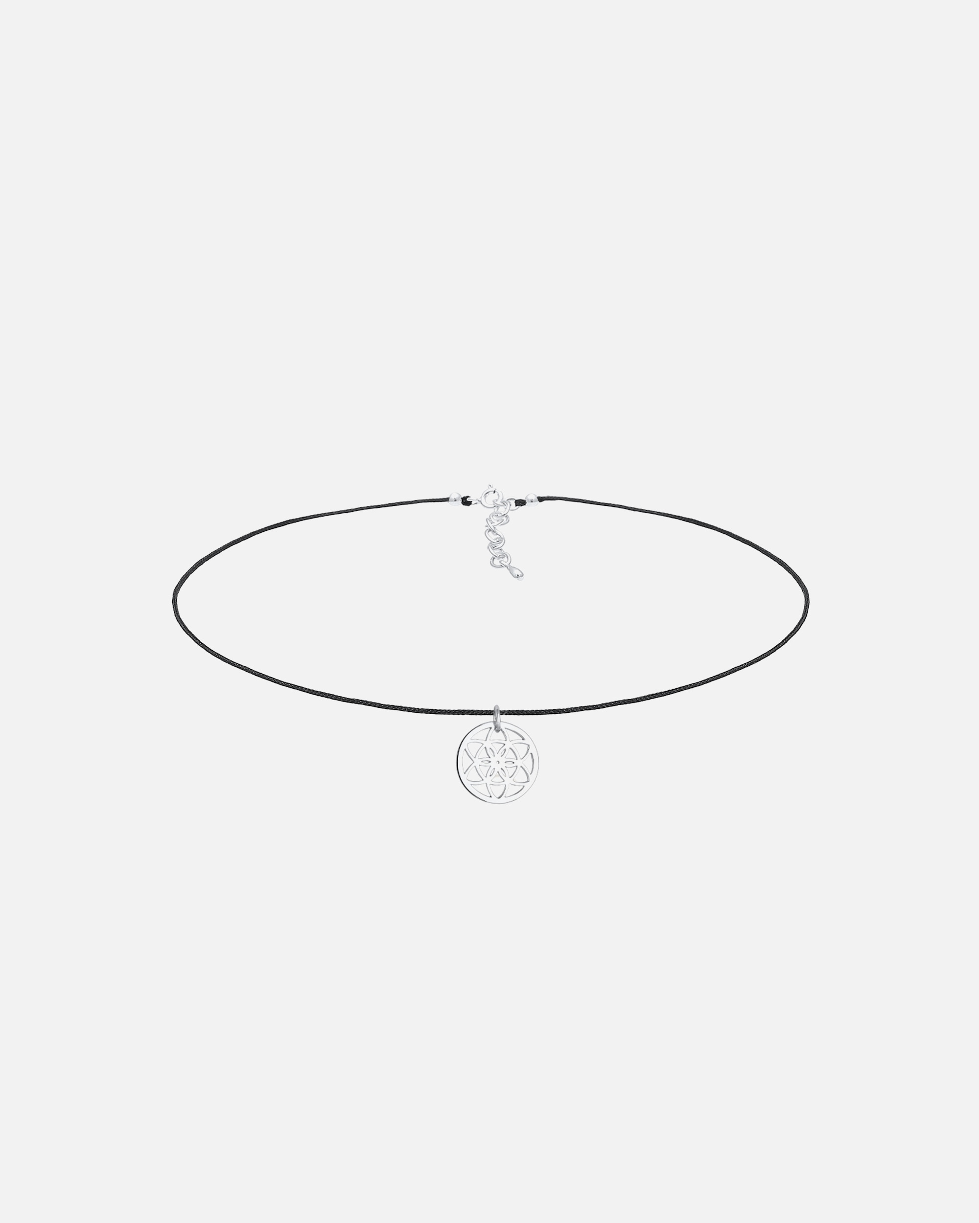 Elli Femme Choker Pendentif Ornement - (925/1000) Argent