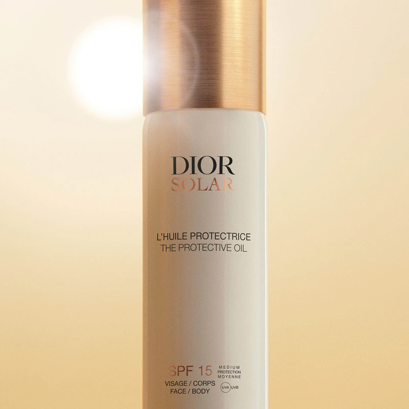 DIOR Dior Solar O protetor solar em spray para rosto e corpo FPS 15