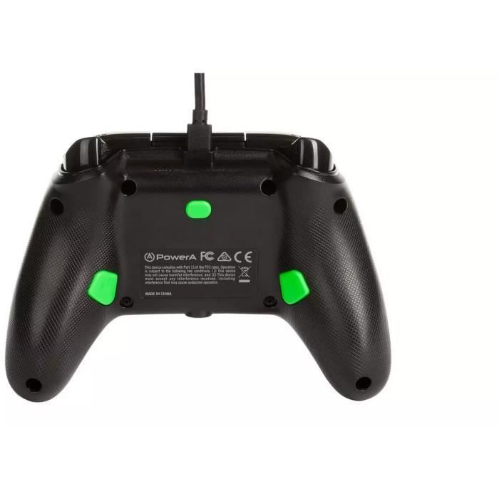 Controle com fio - Detalhes em preto - Xbox Series X / PC