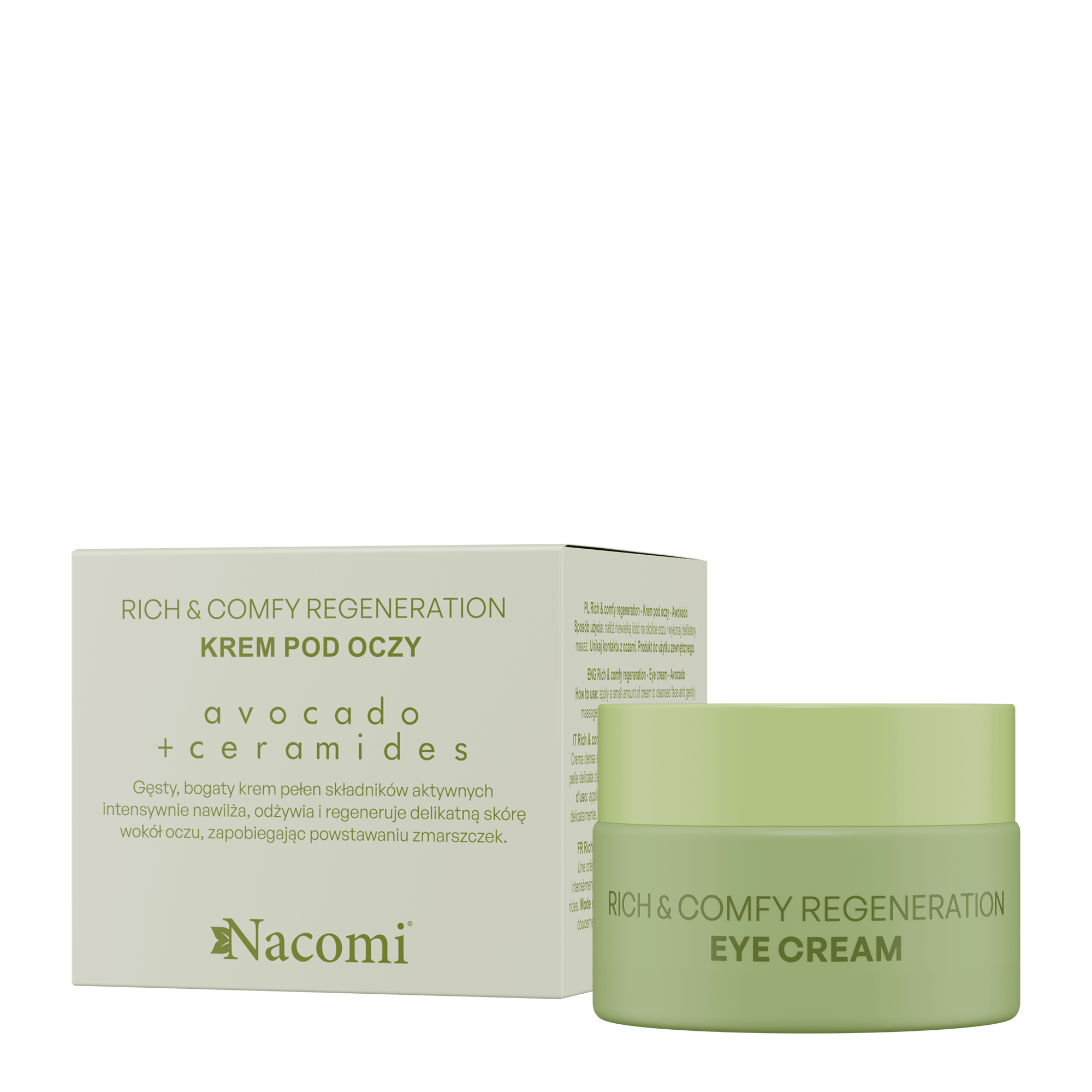 Nacomi Rich&comfy regenererende avocado