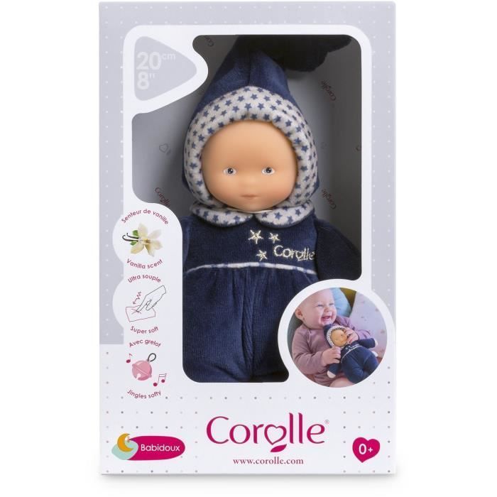Babidoux Comforter - Corolle - Starry Night Marine - Bell - Vanilla Scent - Name Tag